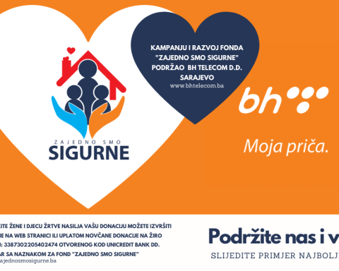 Vizual BH Telecom podrzao Fond Zajedno smo sigurne