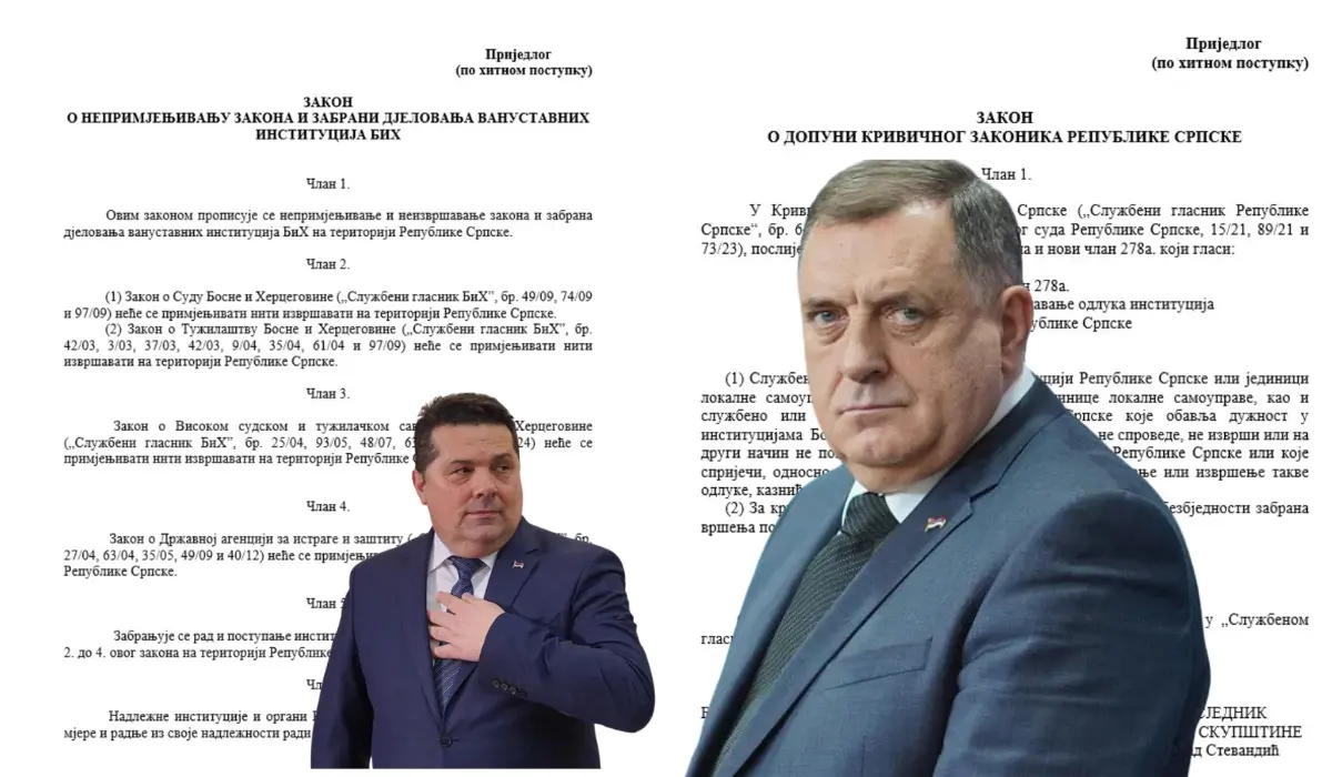 DODIK IDE DALJE: Ko ne bude slušao ide u zatvor na pet godina