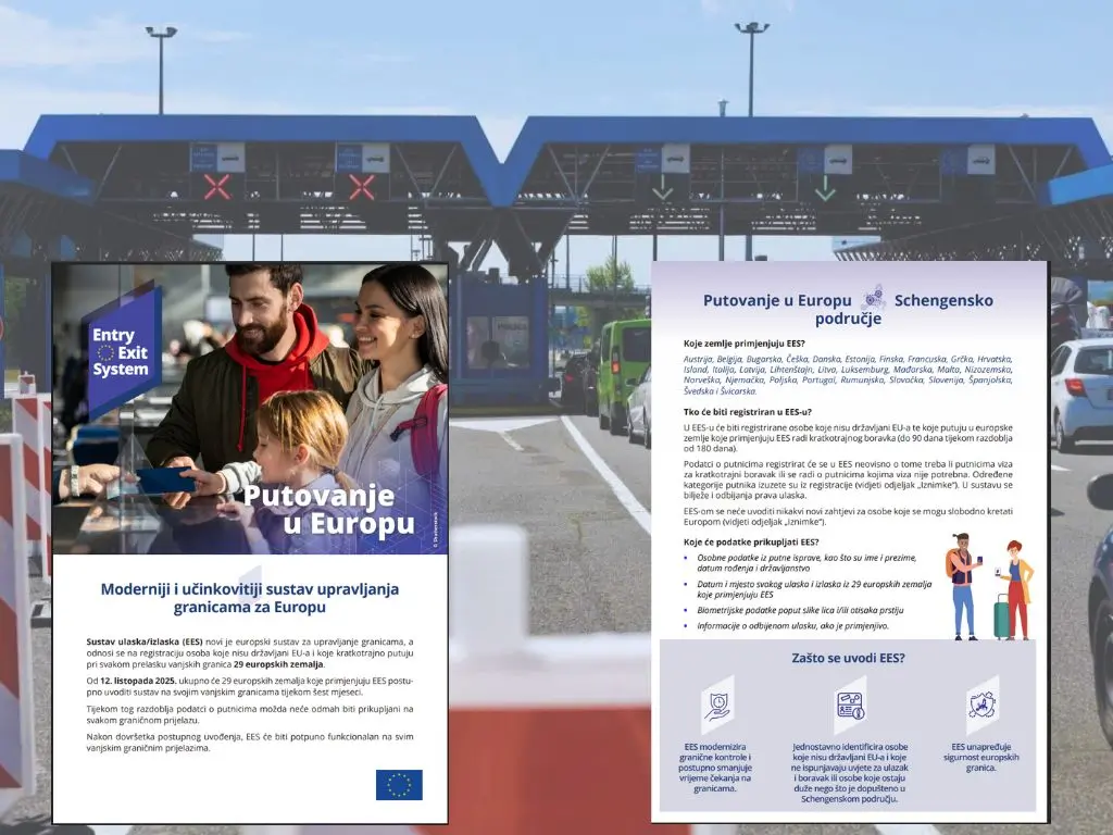 PREUZMITE LETAK:Počinje registracija putnika iz BiH na granicama EU