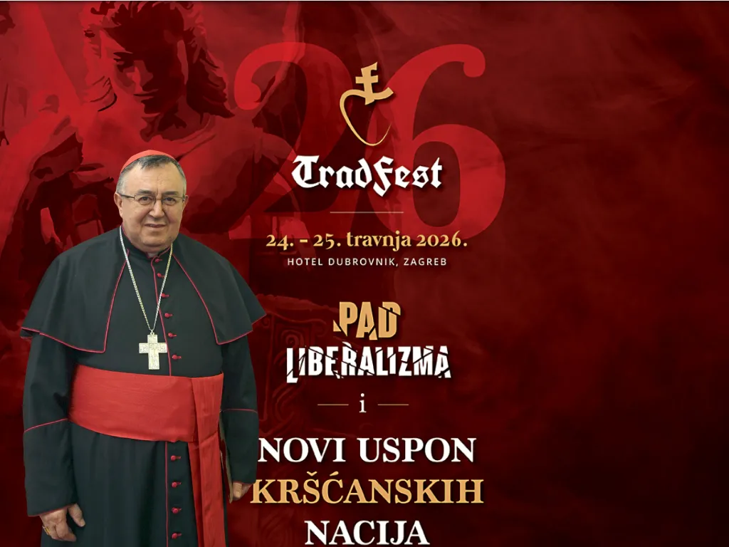 TRADFEST U ZAGREBU: Kardinal Puljić na konferenciji koja zagovara podjelu BiH